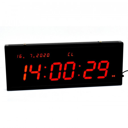 Cronometru cu Ceas JH-130 / Led Rosu si Telecomanda - Img 2