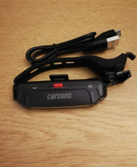 Far stripe, reincarcabil USB, negru - Img 3