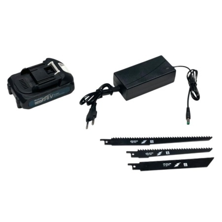 Fierastrau lemn,metal, plastic cu 2 acumulator 48V si incarcator - Img 6
