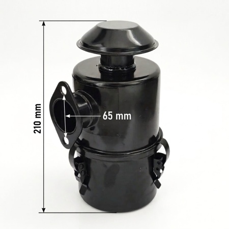 Filtru de aer complet motor agricol GX 168F, GX160, GX200 cu baie de ulei - Img 2