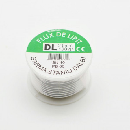 Fludor Cu Pasta (Flux De Lipit) La Rola 100g 2mm SN40/PB60