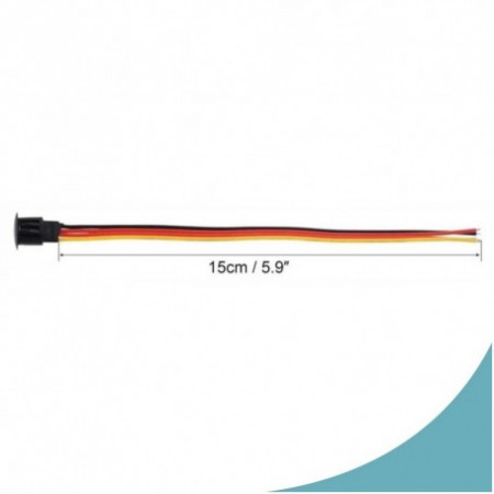 Intrerupator cu senzor touch 13 mm dimabil 12V-2,5A / HST06 - negru - Img 2