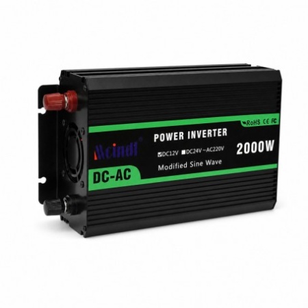 Invertor de Tensiune 2000W, 12V la 220V, Undă Sinusoidală Modificată, USB - Img 3
