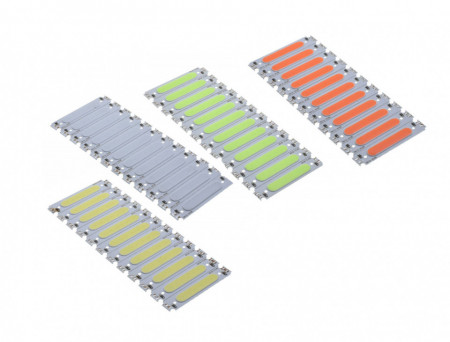 LED COB, 58X13mm / 2W rosu, verde, albastru, alb-rece