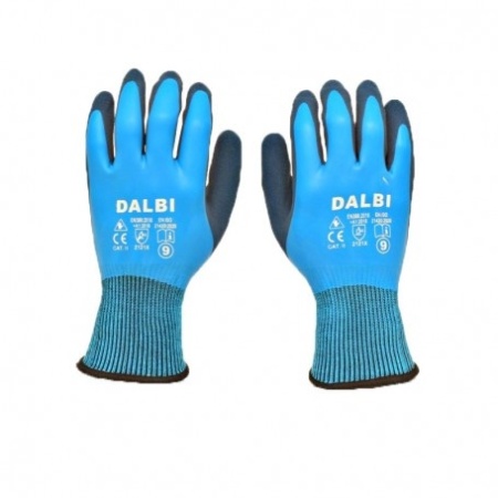 Manusi de lucru si protectie profesionale cu latex spumat - 12buc/set - Img 2