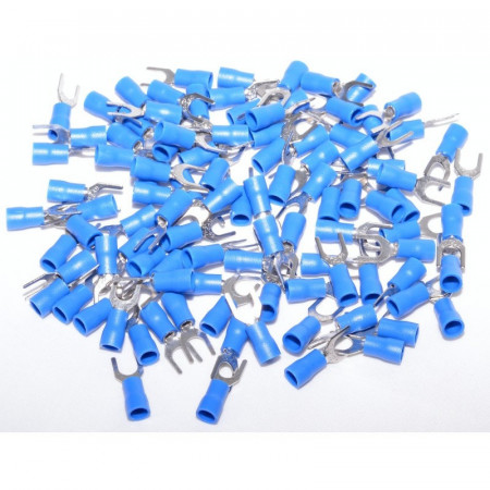 Papuci Electrici tip Furca ø 5mm Albastru ,100B/Set - Img 2