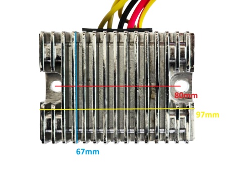 Releu incarcare, regulator tensiune ATV Polaris 4012192 - Img 6