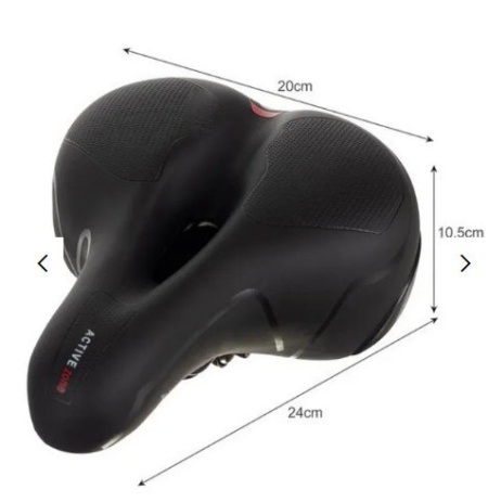 Sa bicicleta cu arcuri si gel, ultra confortabila - Img 4