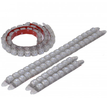 Set lumini auto DRL 12V - 2 x 6 LED - Img 6