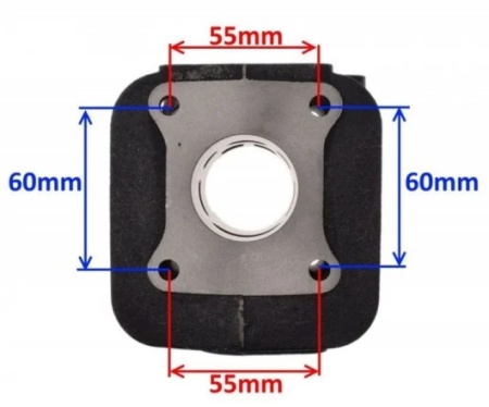 Set motor, kit cilindru scuter Kymco Calypso SYM Jet 2T AC - Img 3