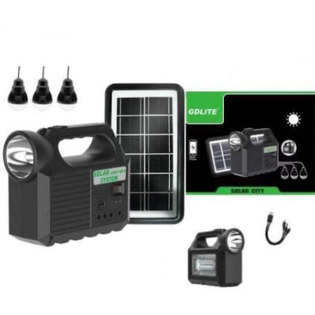 Sistem iluminare cu led-3 becuri ,panou solar - Img 3