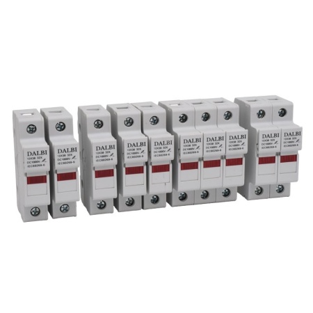 Suport Siguranta Fuzibila 10x38mm / DC 1000V Sistem Fotovoltaic - 10buc/set - Img 3