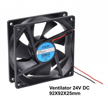 Ventilator 24V 92x92x25 mm