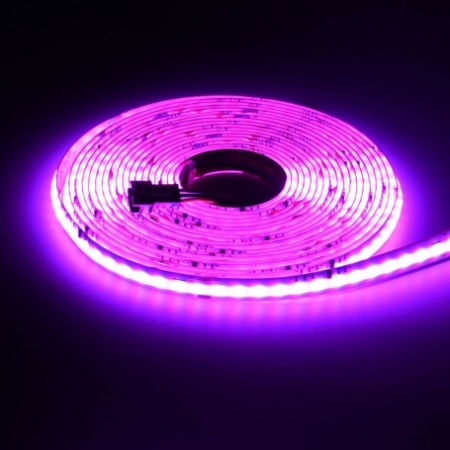 Banda Cob Led Digital Magic RGB 420D - 24V-10mm, Putere 15W/m - Luminozitate RA 90 - Protectie IP 20 - Rola 5m - Img 7