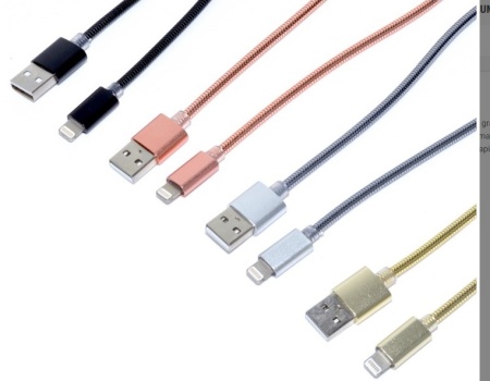 Cablu panzat USB tata - Micro USB cu led D8-32M - Img 2