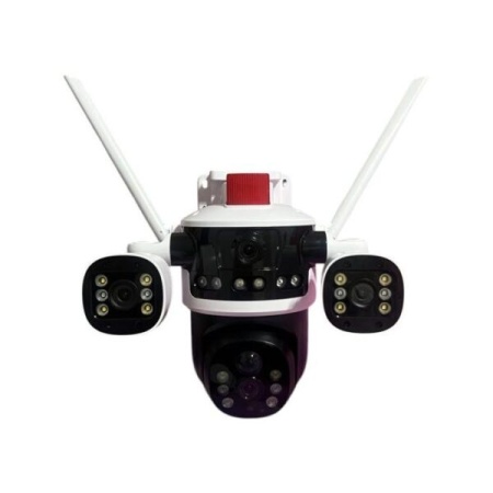 Cameră de Supraveghere AI Solar SPM-T Series V380 Pro, 4K Ultra HD, 360° Pan Tilt, Night Vision (model t35-wifi) - Img 2