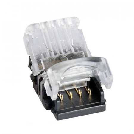 Conector banda LED RGB 10mm 4 pini