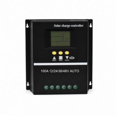 Controler Incarcare Solara PWM 100A, 12/24/36/48V Auto, LCD si 2 USB - Img 2