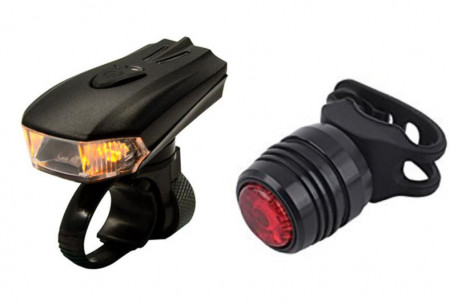 Far fata inteligent 400 lumeni, stop spate ruby USB - Img 2