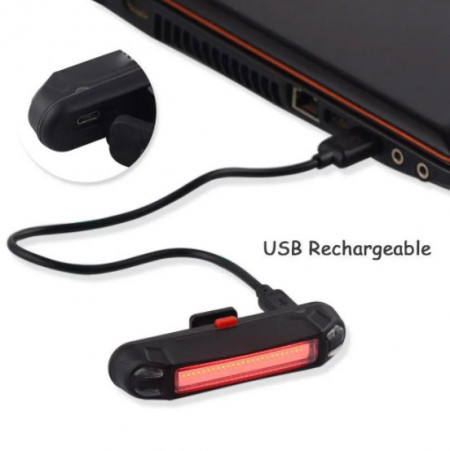 Far stripe, reincarcabil USB, negru - Img 4
