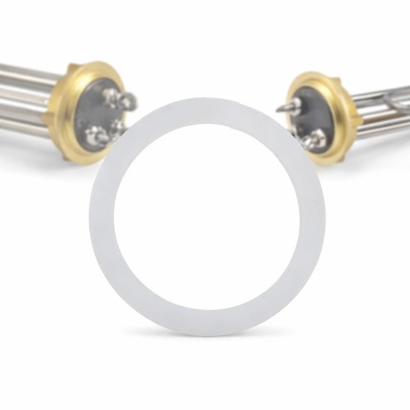 Garnitură siliconică pentru rezistență boiler electric 1¼” (Ø40 mm), etanșare flanșă - Img 6
