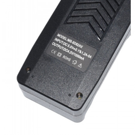 Incarcator digital Li-Ion 2 x 3,7V cu USB - Img 3