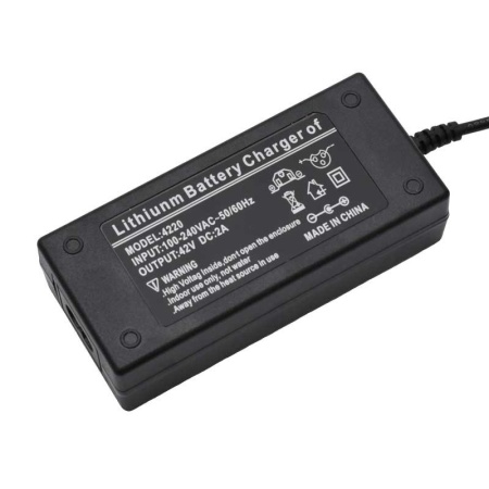 Incarcator Li-ion 42V-2A cu Mufa GX12 - 3P / 8mm - Img 3