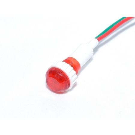 Indicator martor cu fir 12V, rosu, verde, portocaliu sau albastru - Img 5