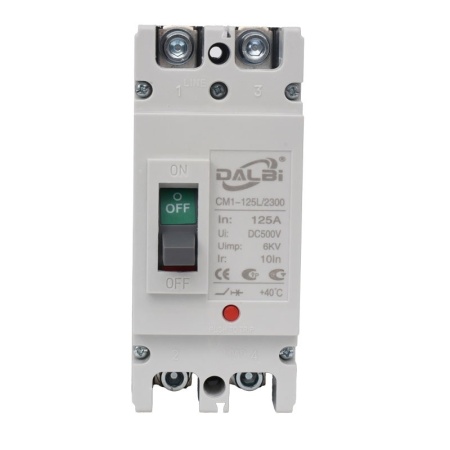 Intrerupator de Circuit Solar MCCB 2P-125A / 500V DC - Img 3
