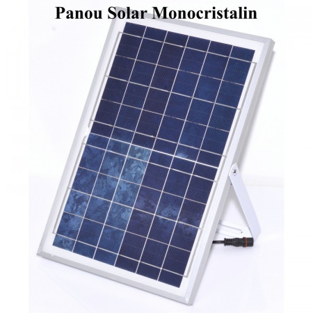 Lampa led 200W cu panou solar si telecomanda - Img 4