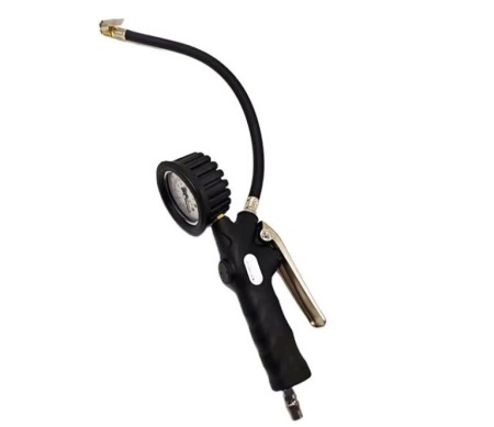 Manometru presiune anvelope tip pistol cu glicerină (0–230 PSI / 0–16 bar) - Img 2