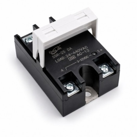 Releu Static SSR-25 DA 25A 24-440V AC Control 3-32V DC - Img 5