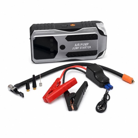 Robot Pornire Auto 12V 4000A Peak Compresor Digital 150PSI Power Bank Lanterna - Img 6