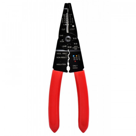 Set cleste multifunctional sertizare, dezizlare cu 85 papuci electrici inclusi - Img 3