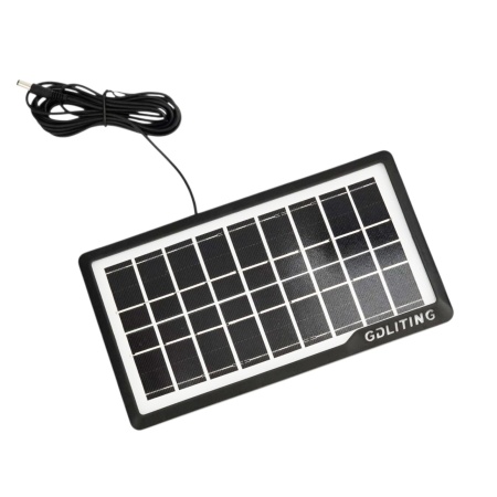 Sistem de Iluminat cu 3 becuri LED, cablu de incarcare 5-in-1 si panou solar - Img 2