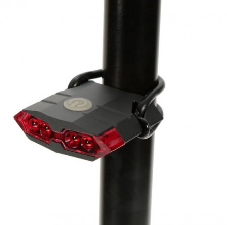 Stop 4 led, 4 moduri luminare, negru - Img 2