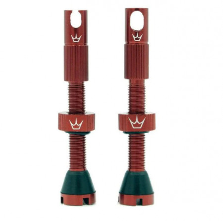 Valve tubeless Peaty’s x Chris King (MK2), 42 mm: mango, navy, negru sau rosu - Img 4
