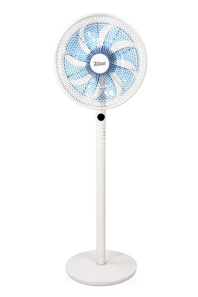 Ventilator cu picior 3IN1 ZILAN ZLN-3765, Telecomanda, Putere 60W, 9 viteze, Oscilatie orizontala, Unghi inclinare reglabil