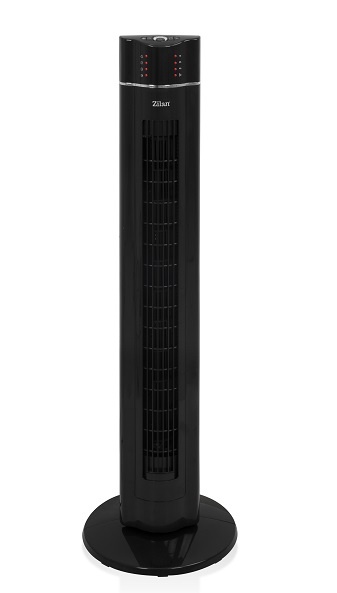 Ventilator turn Zilan ZLN-3444, Timer, Telecomanda, Trei trepte, Putere 60W