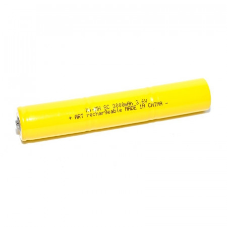 Acumulator Industrial NI-MH / 3xR14-SC3000mAh -3,6V