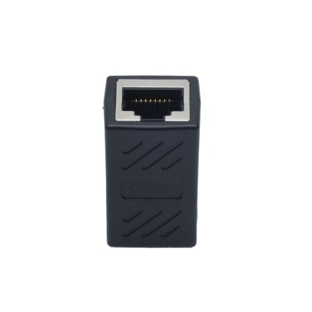 Adaptor RJ45 UTP mama - mama Negru CAT5/6 - cupla retea Ethernet - Img 5
