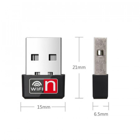 Adaptor USB Wi-Fi, Bluetooth 150Mbps