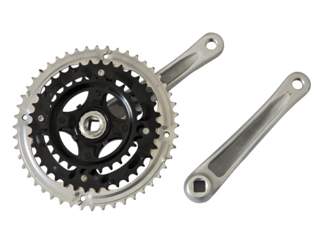 Angrenaj pedalier Shimano cu 3 foi 28-38-48 dinti - resigilat - Img 2