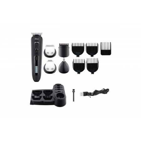 Aparat de tuns multifunctional 10 in 1 Zilan ZLN5919, Uranus - cordless, LED display, pentru tot corpul - Img 2