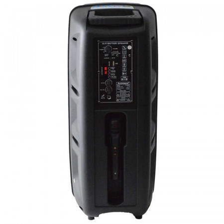 Boxa karaoke cu Bluetooth ,USB, TF si FM radio, CH-8803 - Img 2