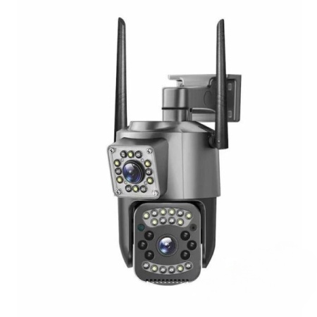 Camera de Supraveghere IP Dubla Inteligenta 380, 4G, cablu lan 4K, 8 MP. 1080P, Zoom Optic 10X