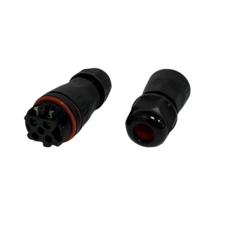 Conector Electric Etans M20 IP68, 2 Pini Waterproof pentru Sisteme Solare si Led (set 10buc) - Img 4