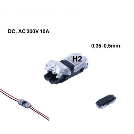 Conector H2 cu blocare , 300V-10A