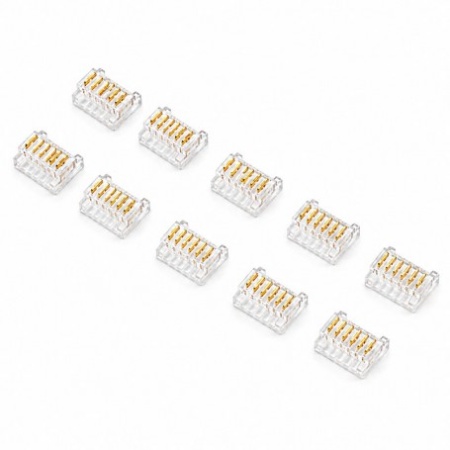 Conector pentru Imbinare Banda LED SMD 12mm 6 Pini Strip to Strip Set 10 Buc - Img 3