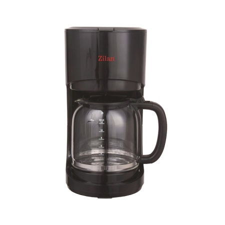 Filtru de cafea ZILAN ZLN-1457, Capacitate 1.5L 12 cesti , Plita pentru pastrarea calda a cafelei, Sistem antipicurare, putere 900W
